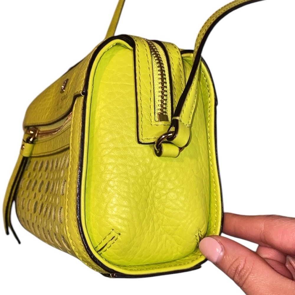 NWOT Kate Spade Green Leather Crossbody Bag - Picture 7 of 14